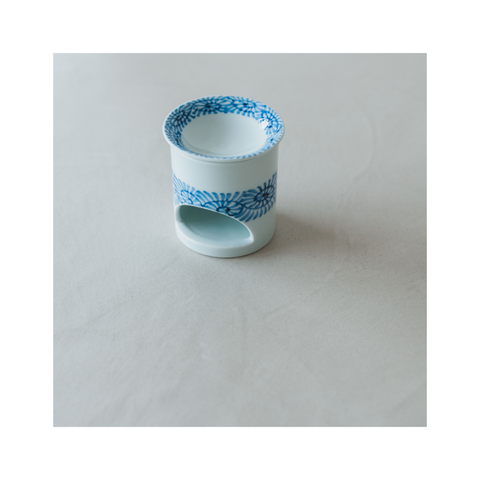 大隅茶全オリジナルの有田焼 茶香炉 ”蛸唐草”|大隅茶全 × 渓山窯