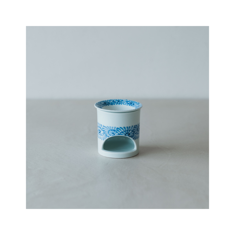 大隅茶全オリジナルの有田焼 茶香炉 ”蛸唐草”|大隅茶全 × 渓山窯