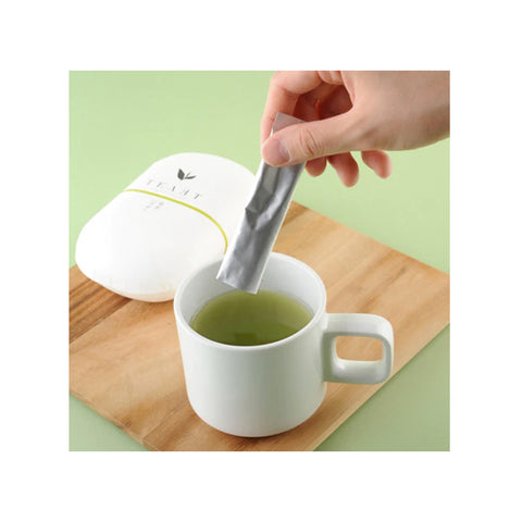 TEAET(ティーエット)|「フレーバーグリーンティー大隅ゆず」と「緑茶パウダー 」の2個セット|ギフト箱付き