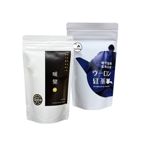 Classic brand | Set of 2: "Danran Danran Kiwami" and "Oolong Black Tea" | Gift box set of tea bags