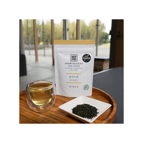 カクホリ 釜炒り茶 おくみどり|Japanese Tea Selection Paris受賞・Great Taste Award受賞|堀口製茶のお茶