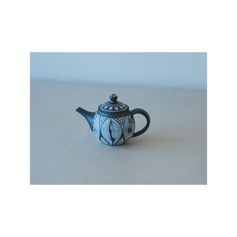 陶器|刻文ポット / 池下直人【陶房風楽】