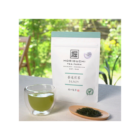 カクホリ 普通煎茶さえみどり|Japanese Tea Selection Paris受賞|堀口製茶のお茶