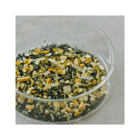 [Back in stock] Keraji Green Tea | Green tea blended with the mythical citrus fruit "Keraji" (last stock of the season)