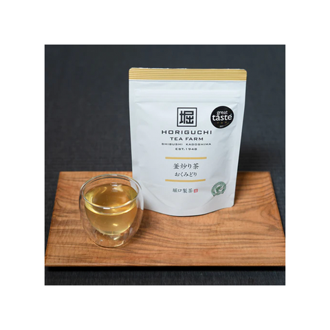 カクホリ 釜炒り茶 おくみどり｜Japanese Tea Selection Paris受賞・Great Taste Award受賞｜堀口製茶のお茶