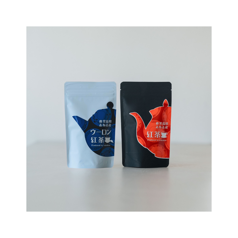 定番ブランド｜「和紅茶」と「ウーロン紅茶」の2個セット｜ギフト箱付セット